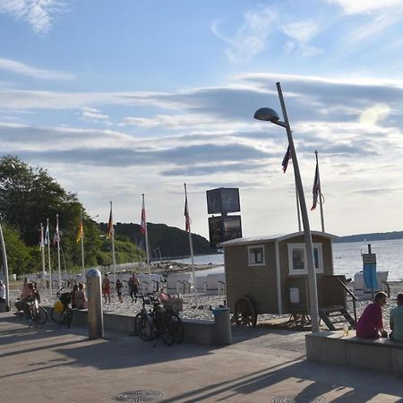 Fewo1846 Intermar - Strandbude - Studioapartment Mit Balkon Und Meerblick Glücksburg Kültér fotó