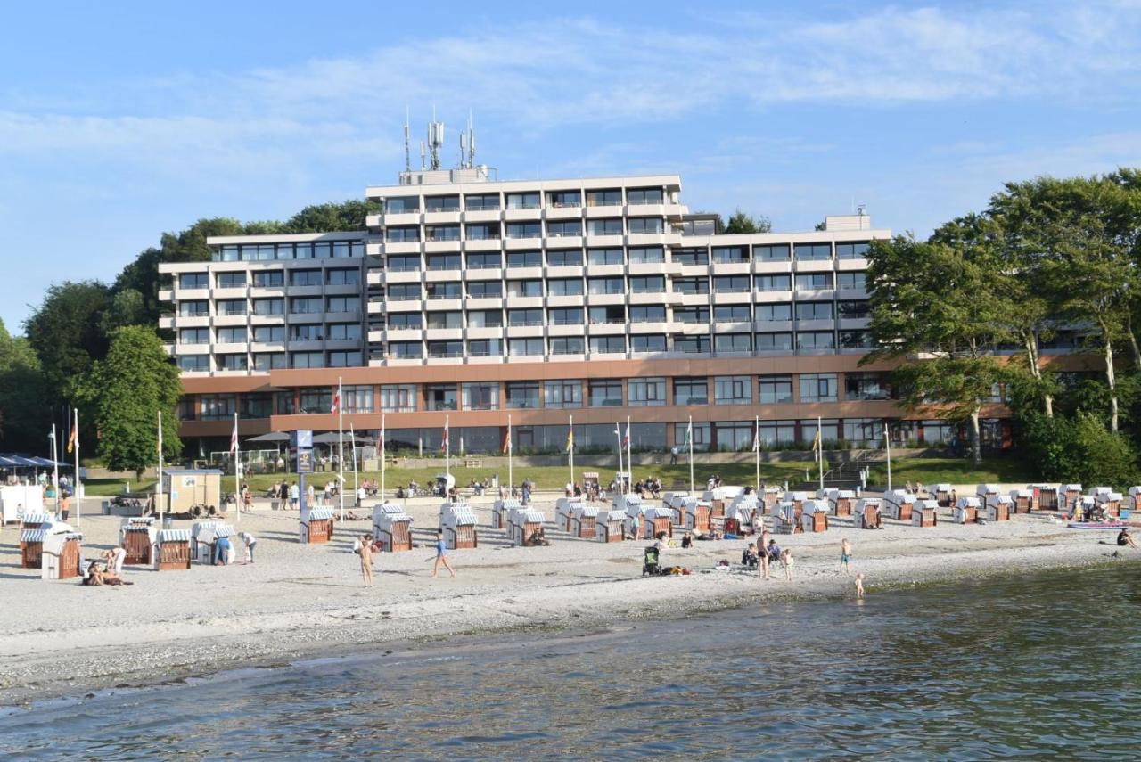 Fewo1846 Intermar - Strandbude - Studioapartment Mit Balkon Und Meerblick Glücksburg Kültér fotó