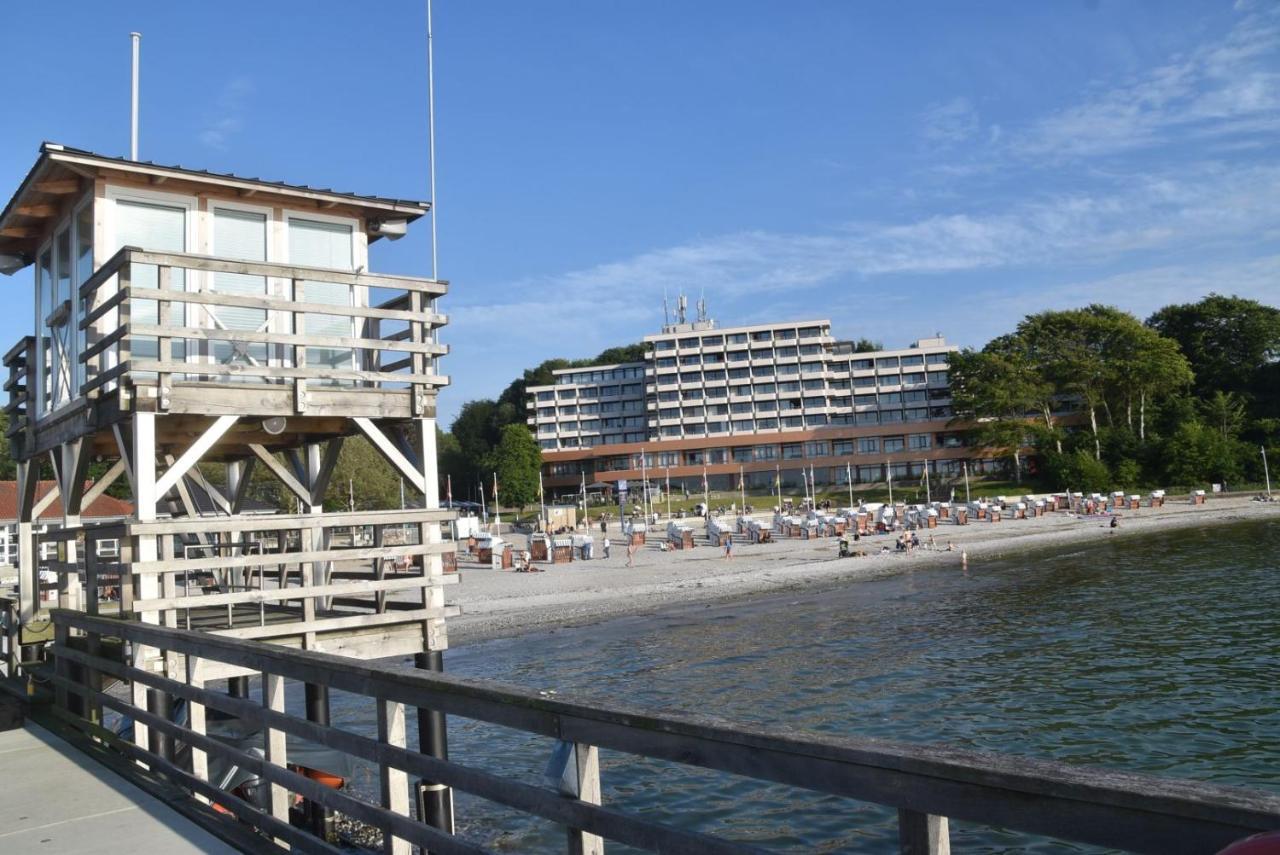 Fewo1846 Intermar - Strandbude - Studioapartment Mit Balkon Und Meerblick Glücksburg Kültér fotó