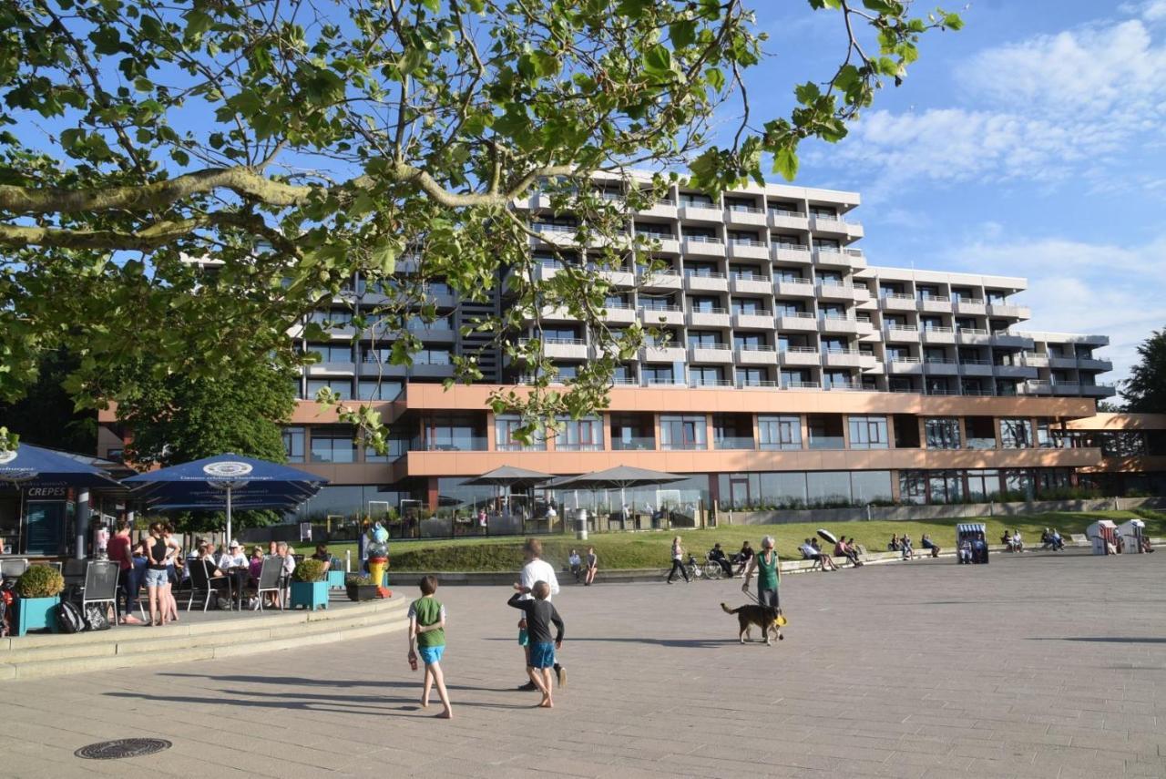 Fewo1846 Intermar - Strandbude - Studioapartment Mit Balkon Und Meerblick Glücksburg Kültér fotó